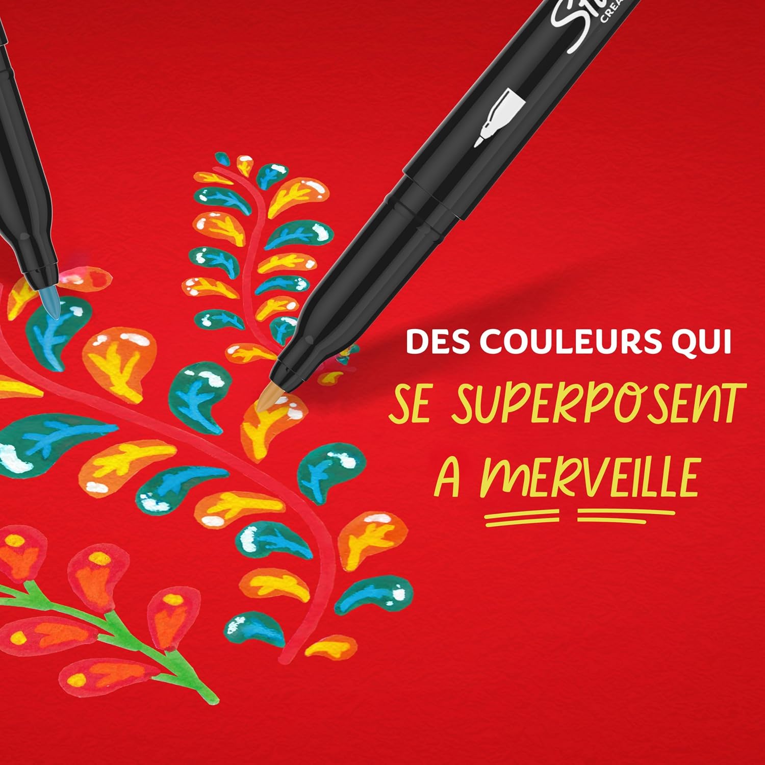 Thumbnail 6 de Sharpie Creative Marker – Lot de 36 marqueurs de peinture acrylique à base d'eau