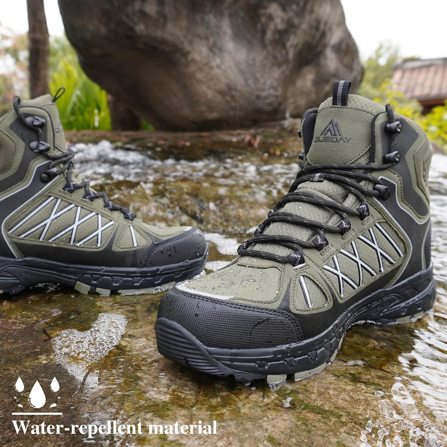 Detalle de Queday Waterproof Hiking Boots ⚙