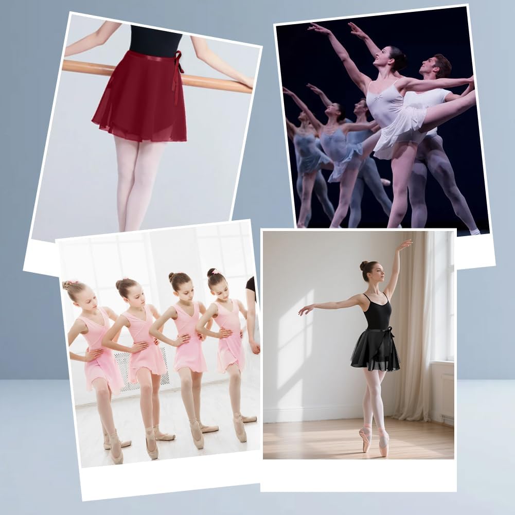 Thumbnail 4 de AYBUY Ballet Wrap Skirt Sheer Chiffon