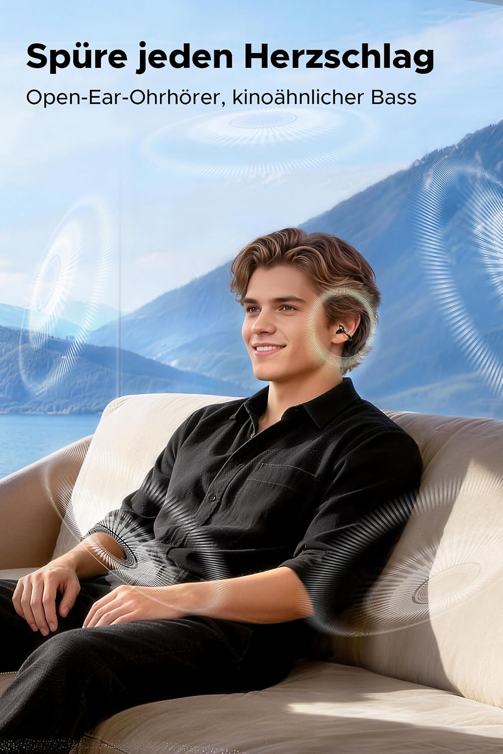 Thumbnail 3 de SoundPEATS PearlClip Pro Open-Ear Kopfhörer