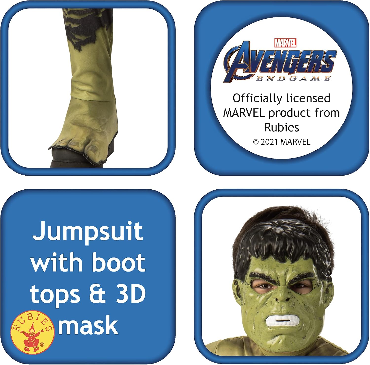 Detalle de Rubie's Avengers Costume divertente Bambino S 🎭