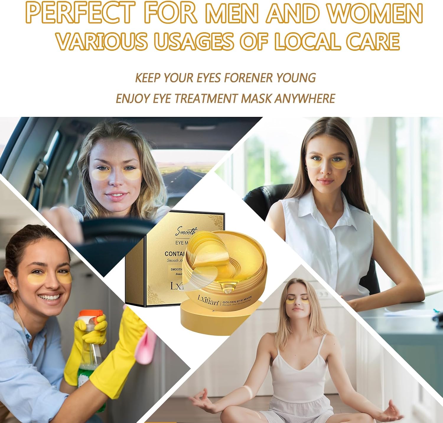 Thumbnail 8 de Parches Ojos 24K Oro Collagen – Antiarrugas, Hidrata y Reduce Bolsas