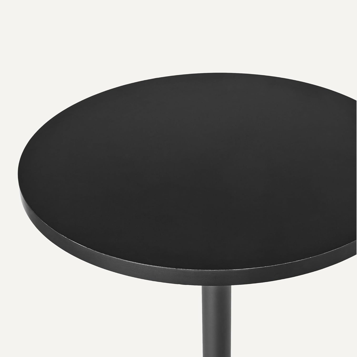 Thumbnail 4 de Amazon Basics Tavolo da Bar rotondo per colazione e bistrot, da interno ed esterno, colore nero