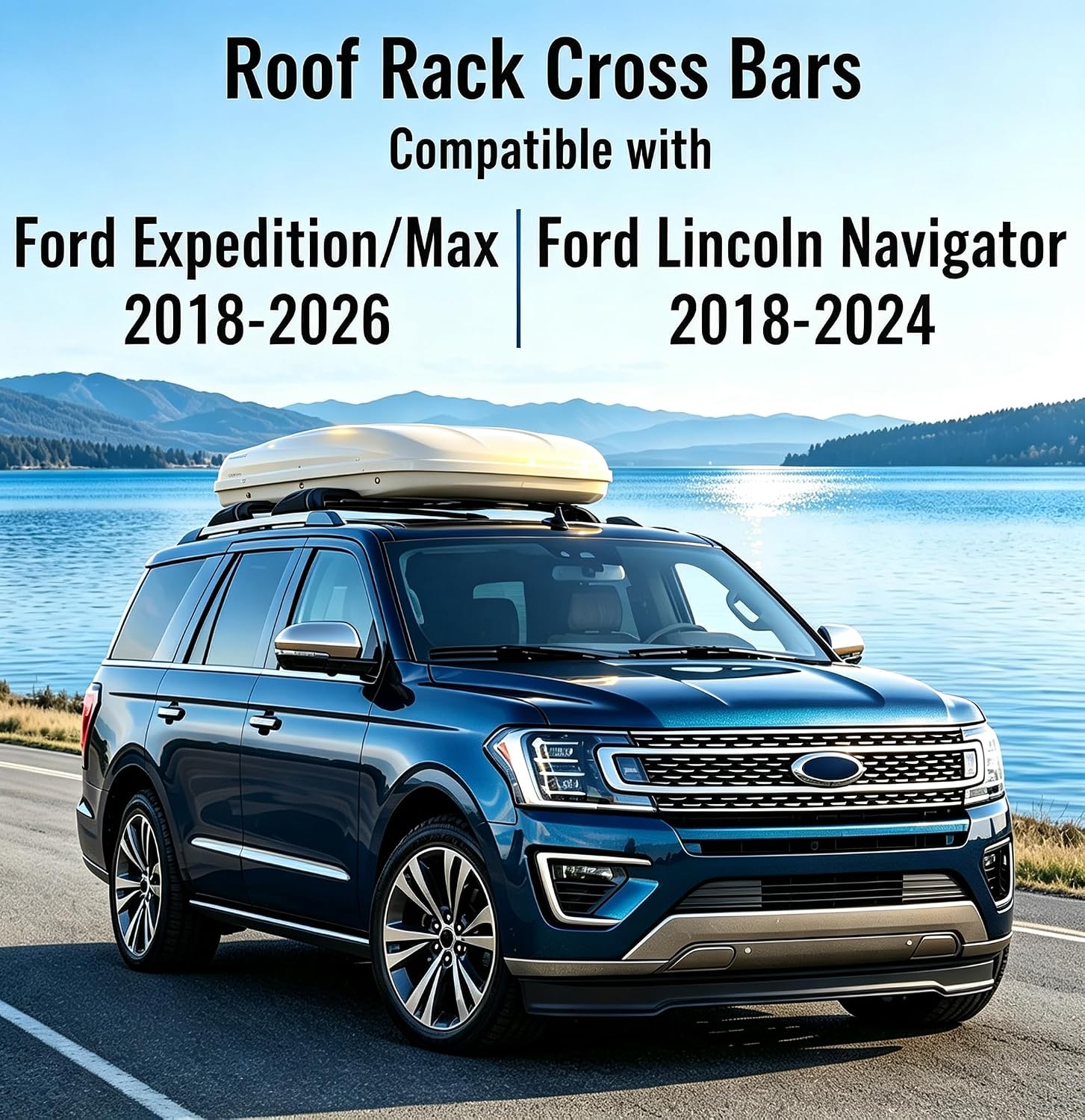 Detalle 2 de HmmtyRack Roof Rack Crossbars for Ford Expedition