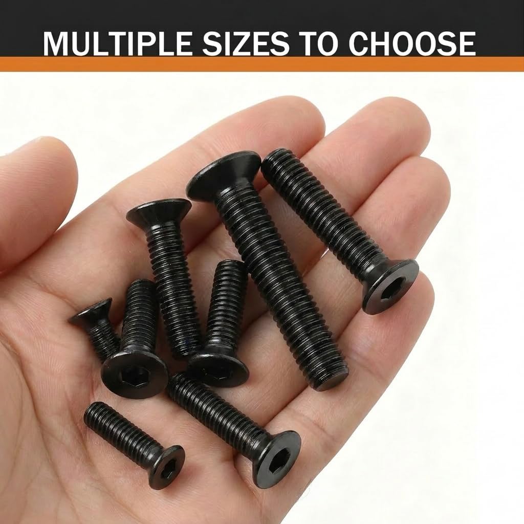 Thumbnail 5 de HEXPHANT Flat Head Socket Screws M8 x 10mm