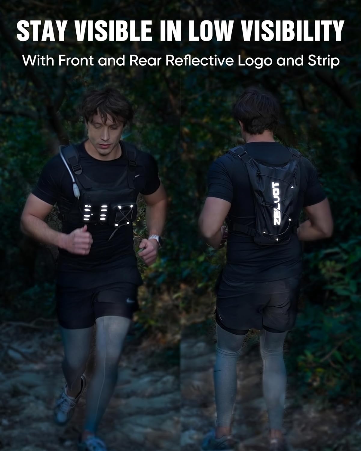 Thumbnail 3 de Zelvot Running Vest 2L Hydration Pack