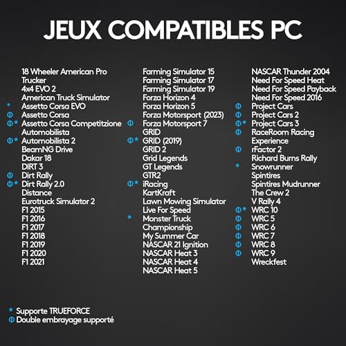 Thumbnail 12 de Logitech G G923 volante de course et pédales pour PlayStation et PC