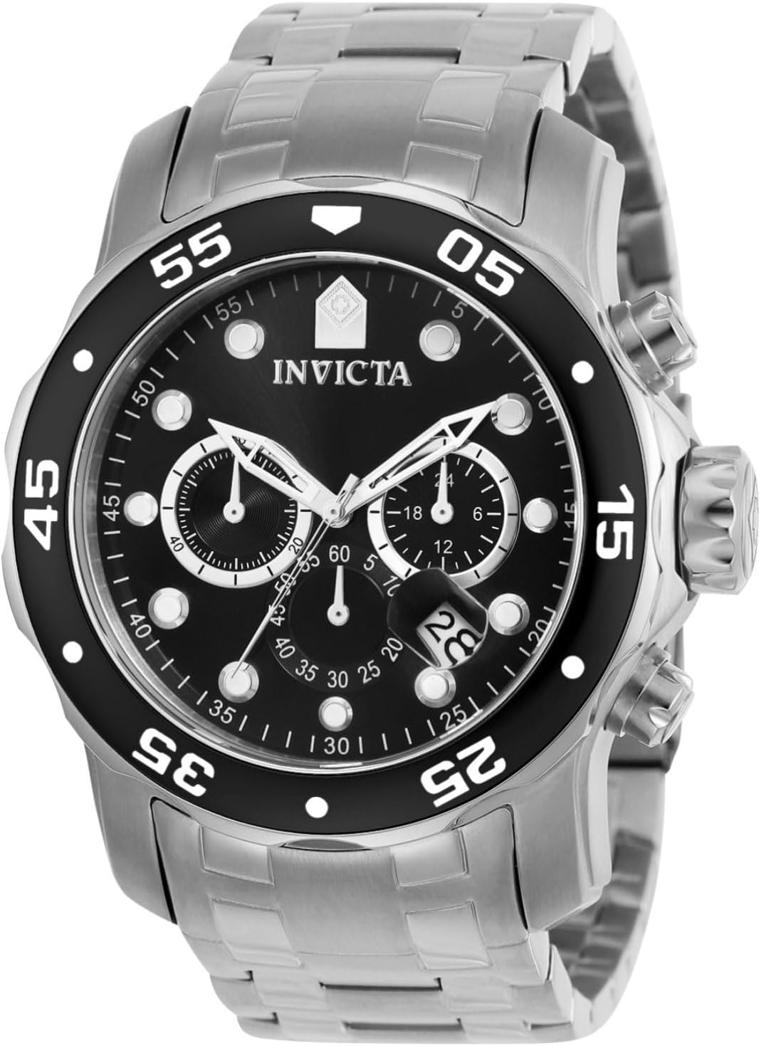 Thumbnail 1 de Invicta Pro Diver 19839 pour homme — montre à quartz en acier inoxydable, boîtier 48 mm