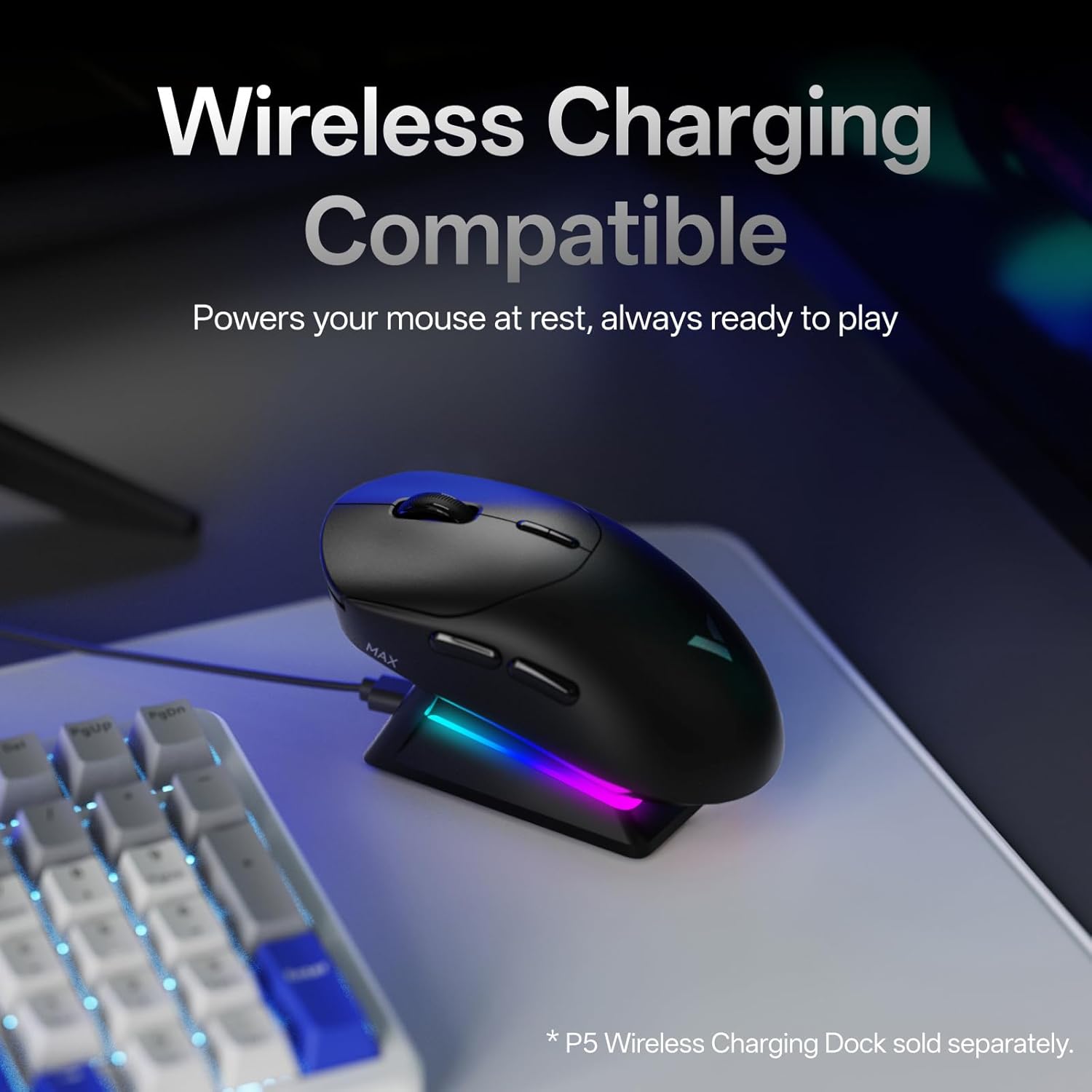 Thumbnail 6 de Rapoo VT2 MAX Wireless Gaming Mouse (True 8K, 53g, up to 750 hours, 10 programmable buttons)