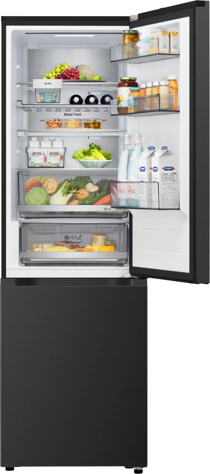 Thumbnail 10 de LG GBBS716AEV Kühl-Gefrierkombination (Black Steel) – Fit&Max mit Zero Clearance+
