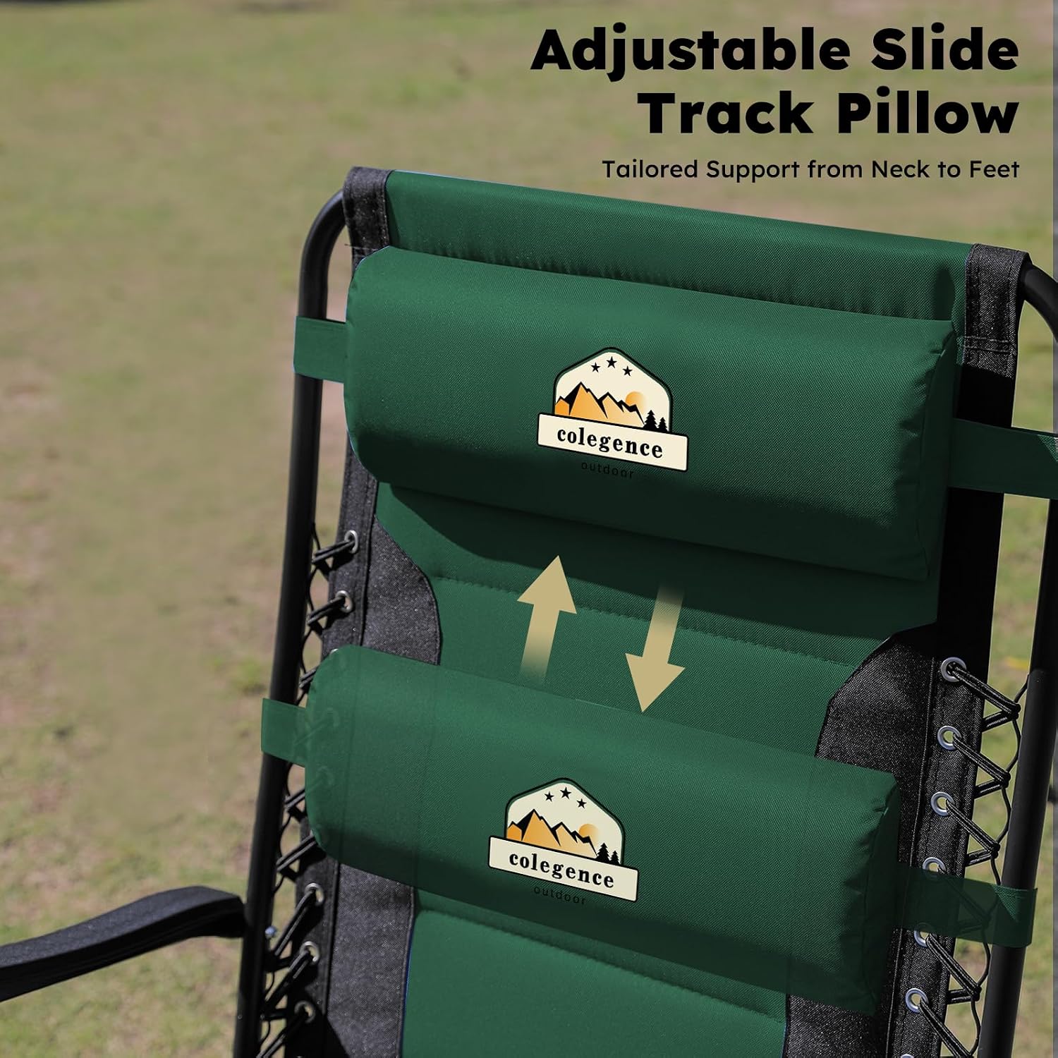 Detalle 1 de Colegence Zero Gravity Chairs, 400-lb Capacity