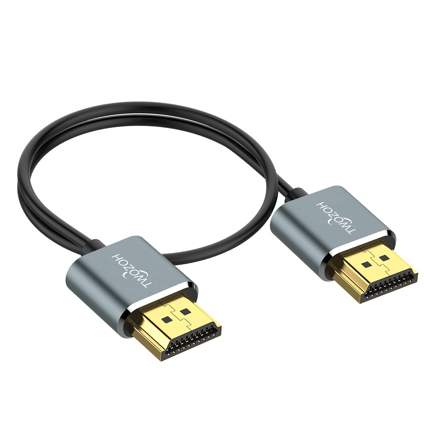 Detalle de Twozoh Ultradünnes HDMI-Kabel 10 m – Slim, flexibel und 4K-fähig