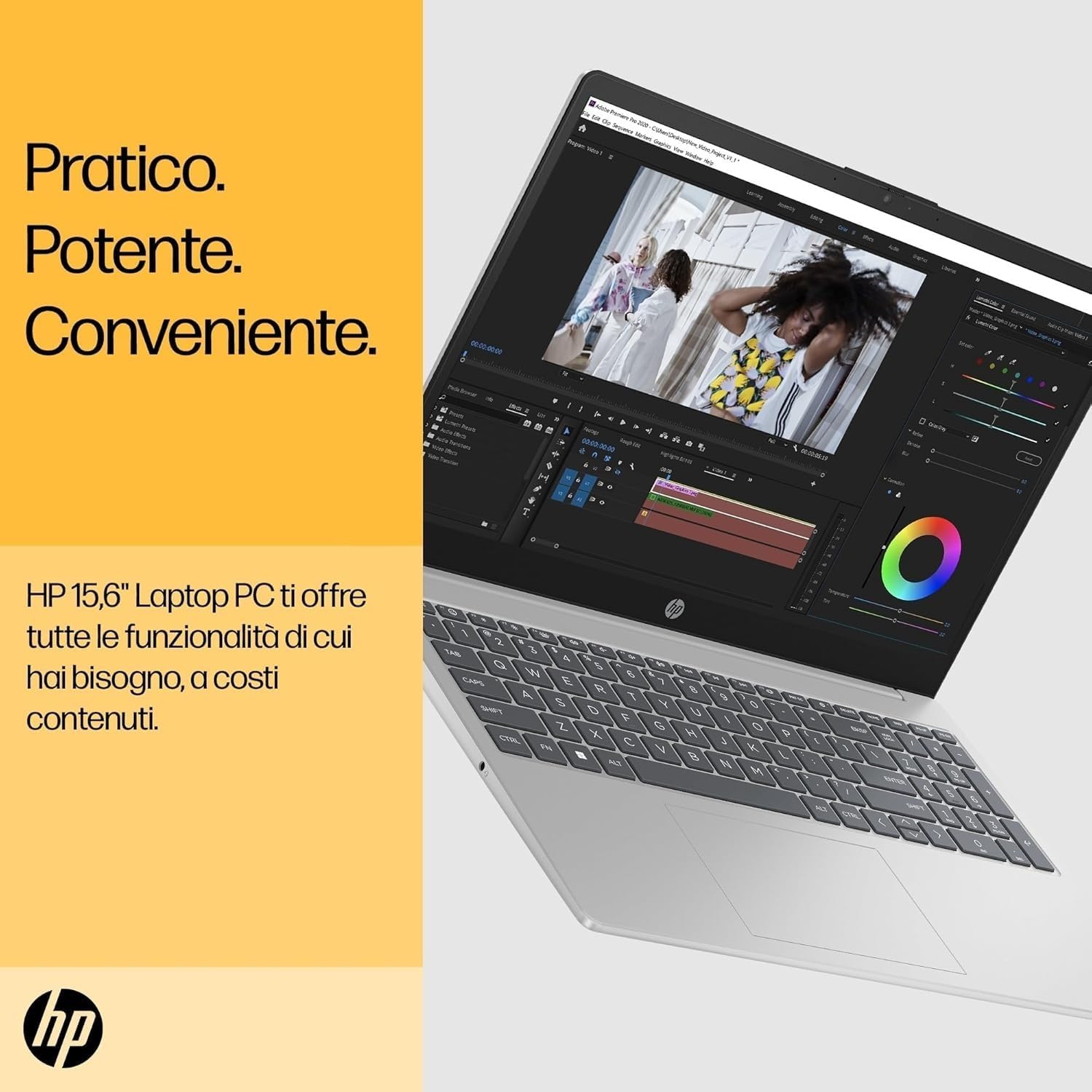 Thumbnail 4 de HP Laptop 15-fc0020sl: portatile 15,6" FHD con Ryzen 3, 8GB RAM e SSD da 256GB