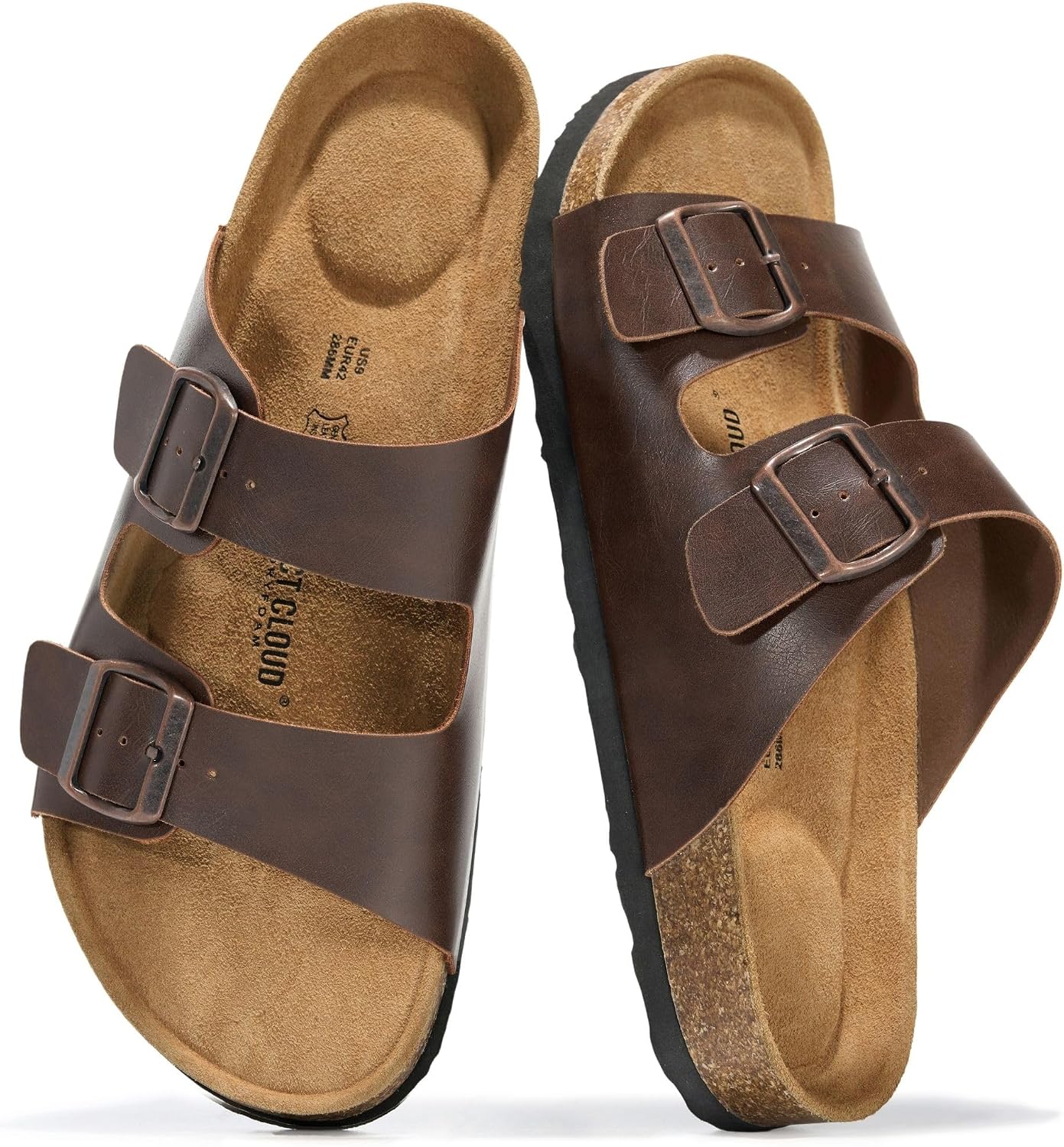 Detalle de Project Cloud Men's Leather Sandals