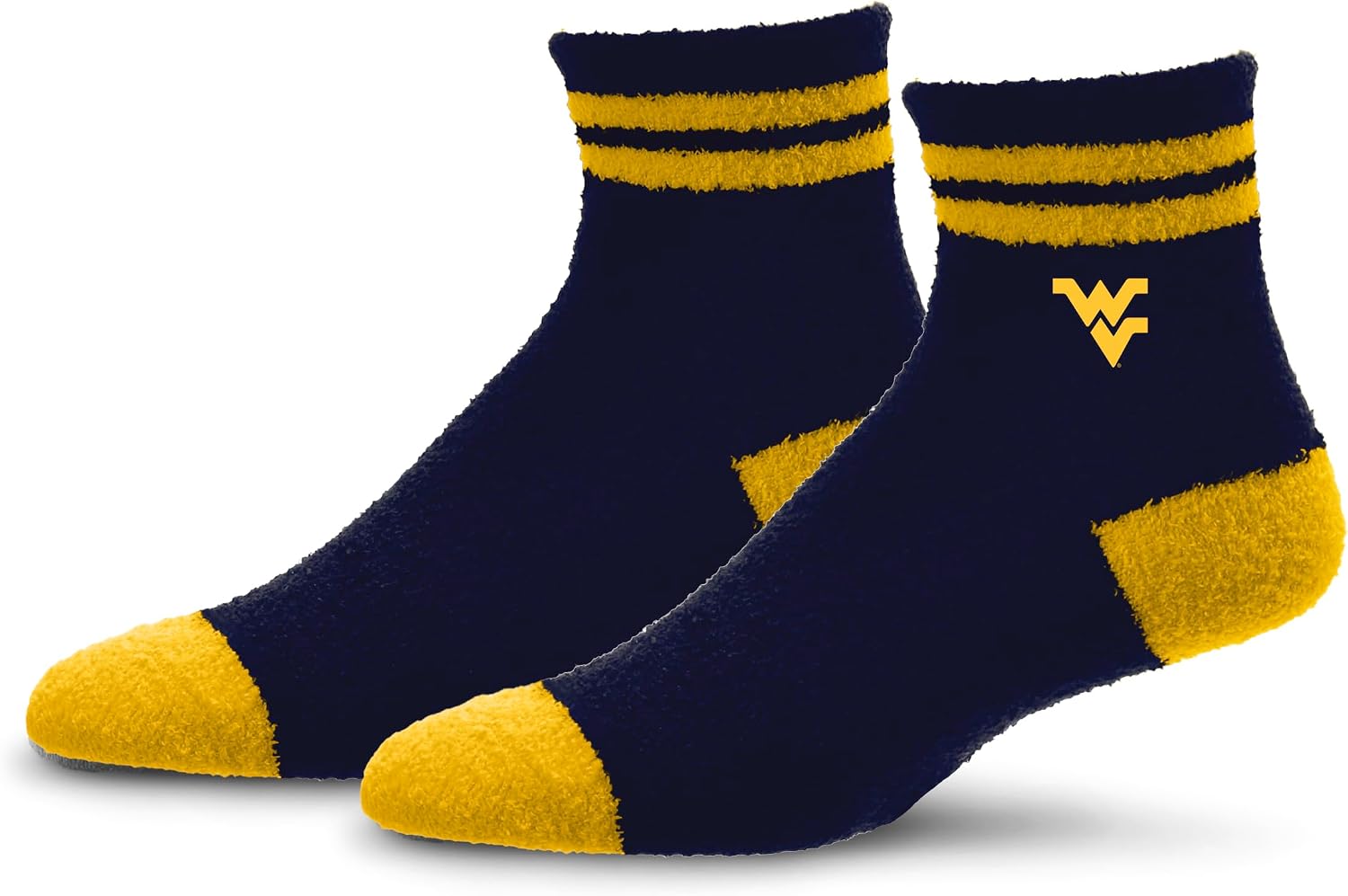 Detalle 2 de For Bare Feet Unisex Kids’ Cozy Two Stripe NCAA Indiana Hoosiers Youth Socks