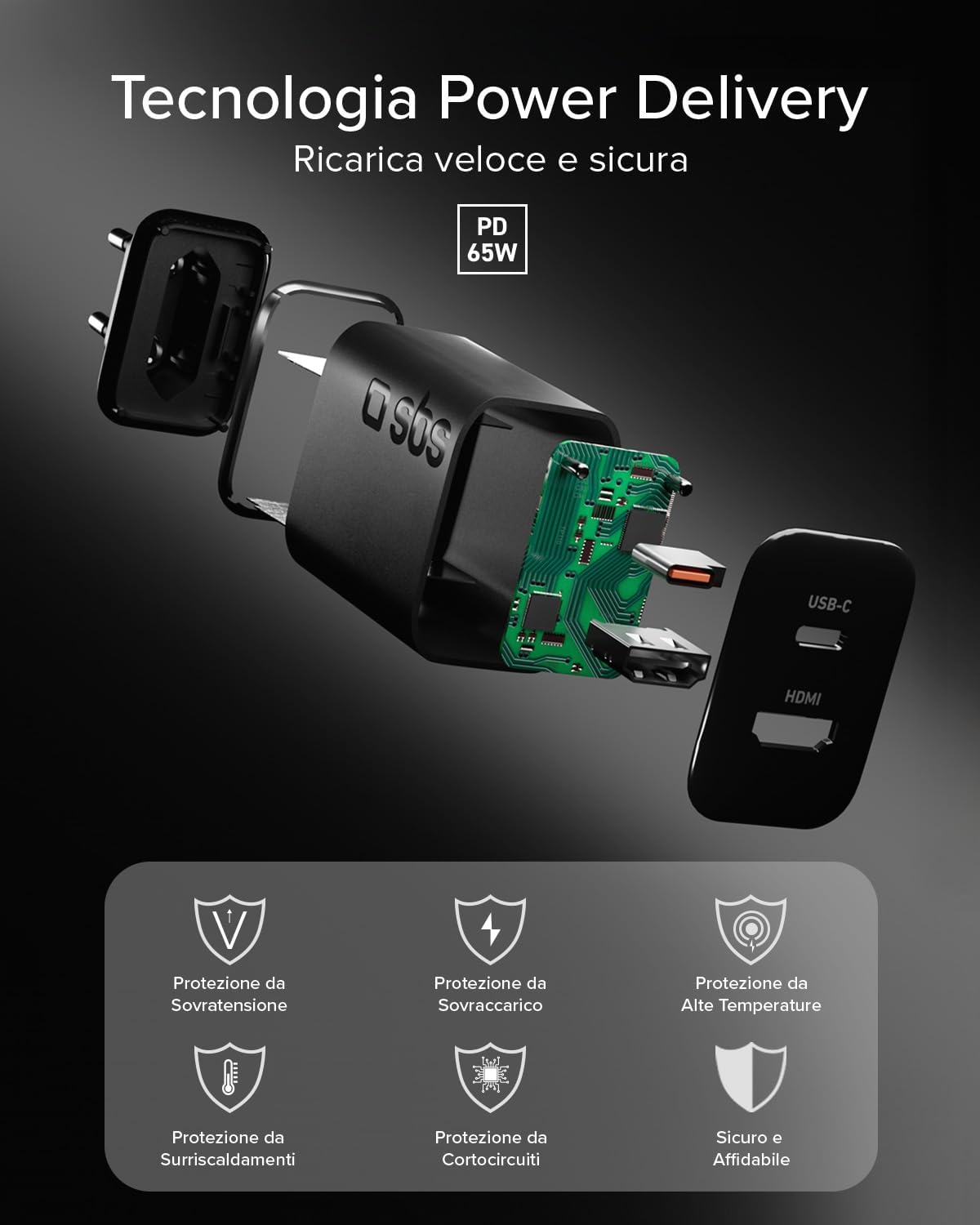 Thumbnail 4 de SBS HDMI Docking Station 65W USB-C