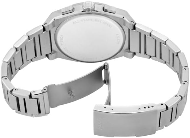 Thumbnail 5 de FOSSIL Everett Herrenuhr (Quarz-Chronograph) mit 44-mm-Gehäuse & Edelstahl- oder Lederarmband