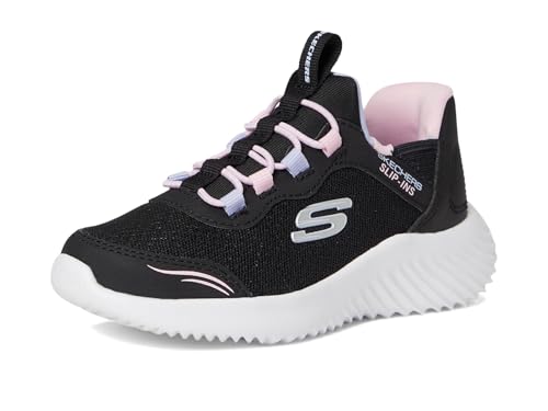 Thumbnail 12 de Skechers Bounder Simple Cute Slip-In, zapatillas deportivas negras con cordones elásticos, talla 34 EU