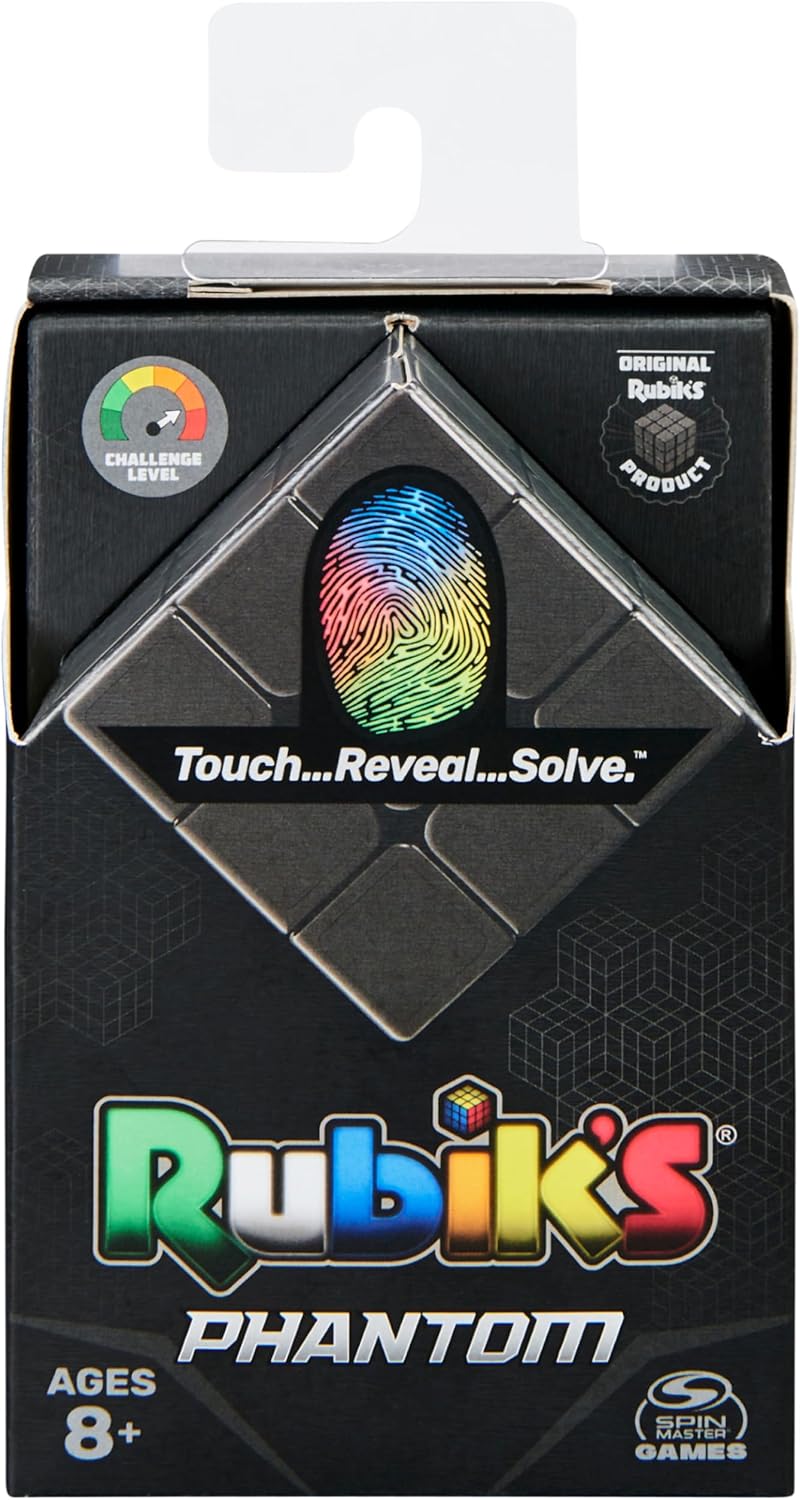 Detalle 2 de Rubik's PHANTOM cube 3x3 đź§©