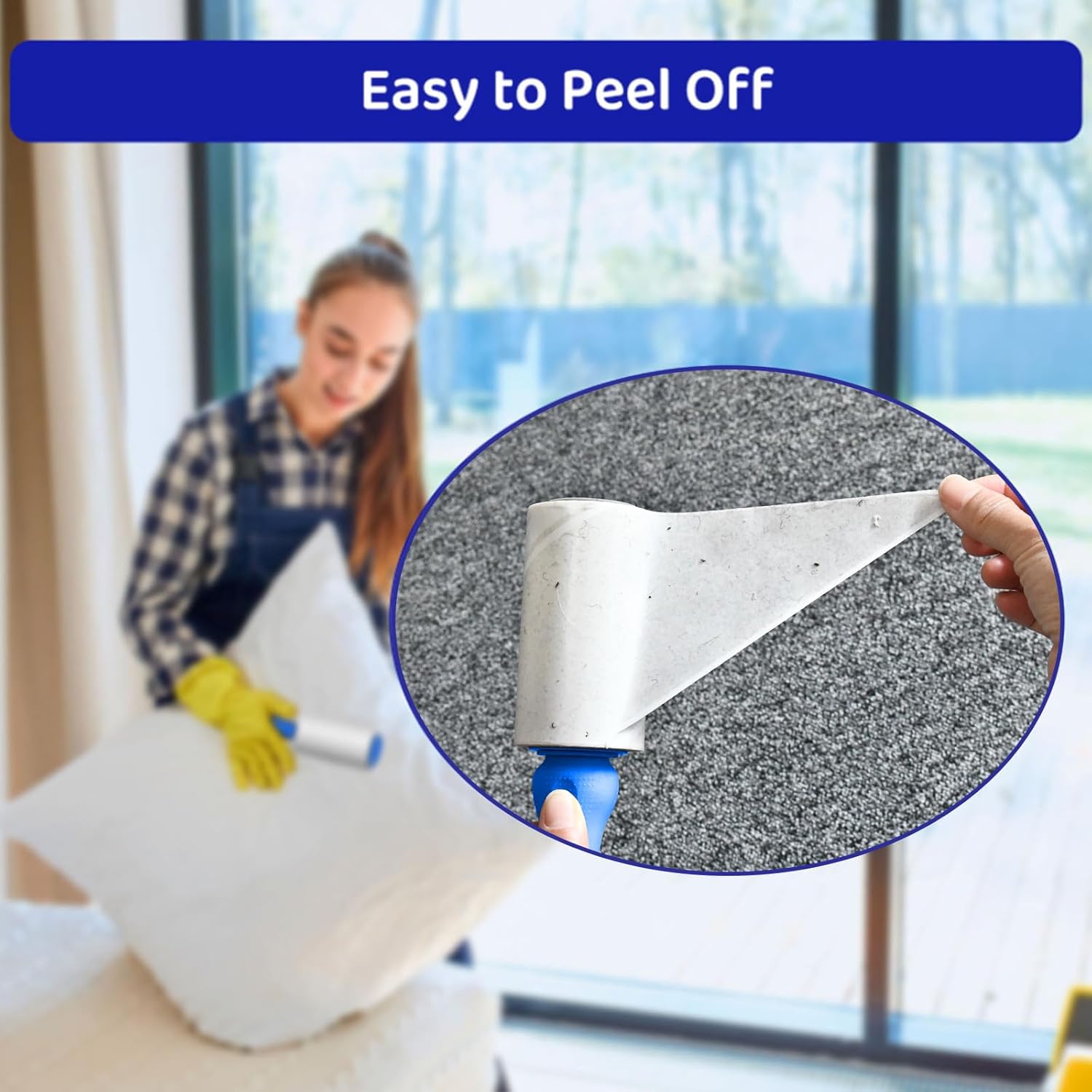 Thumbnail 4 de Fusselroller für Tierhaare 540 Blatt – Fusselrolle