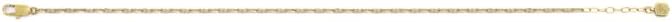 Thumbnail 4 de Fossil bracelet de cheville femme en laiton doré avec fermoir mousqueton