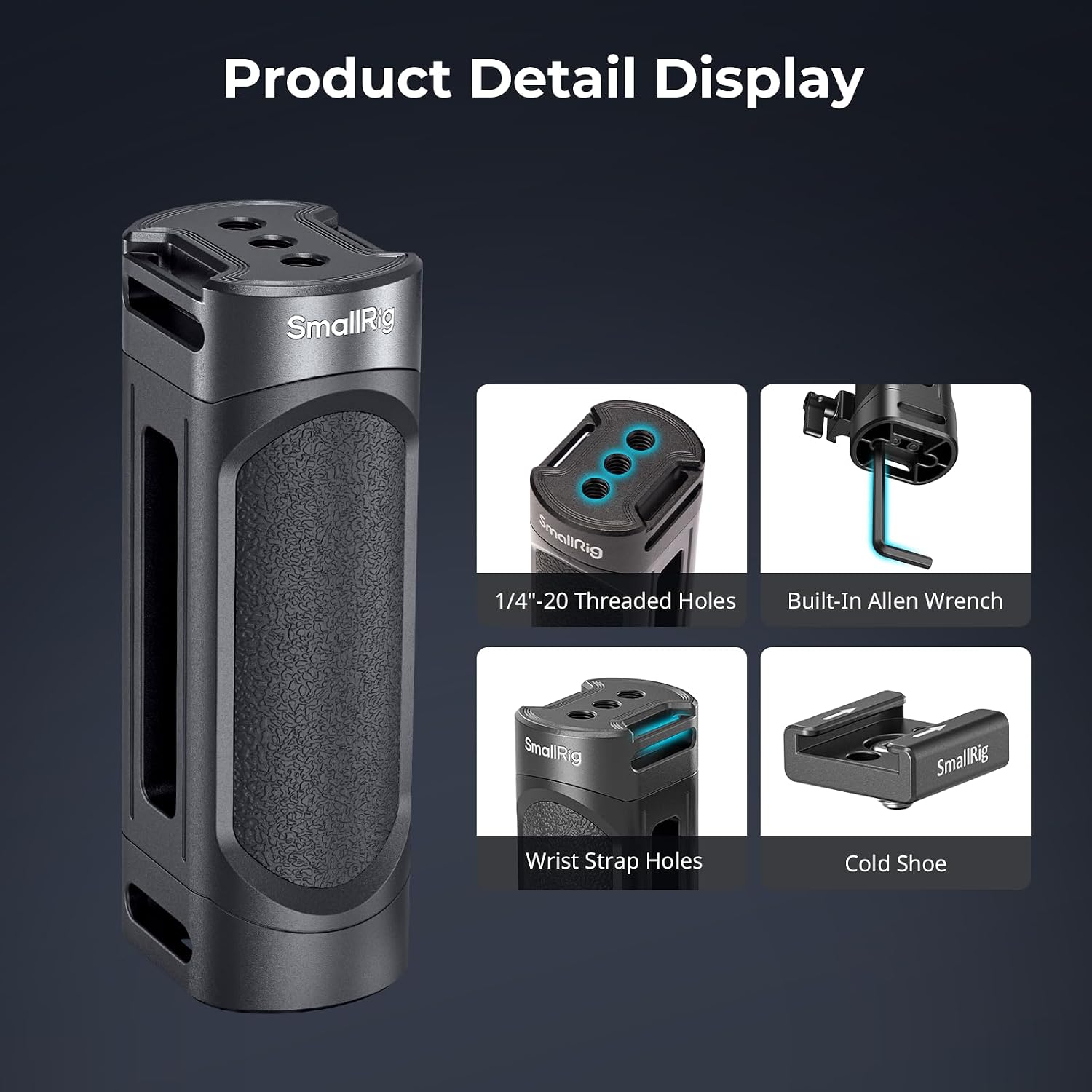 Thumbnail 2 de SMALLRIG 4816 Mini Camera Side Handle 6 kg