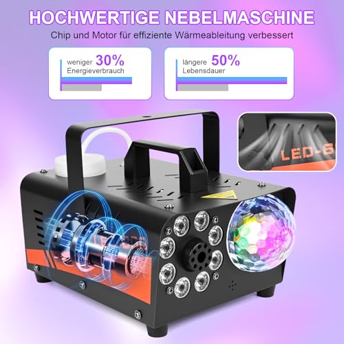 Thumbnail 7 de GuKKK Nebelmaschine 600 W