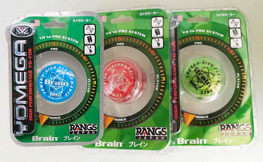 Detalle de RANGS JAPAN Yomega Yoyo Brain Blue, automatic return and polycarbonate body