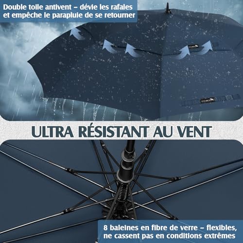 Detalle de ZOMAKE parapluie de golf 137 cm