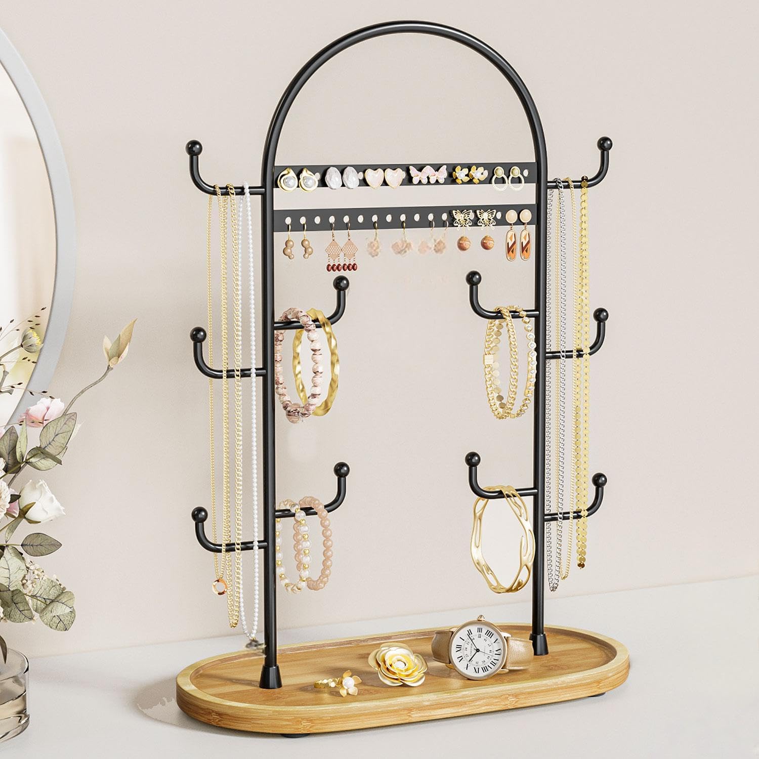 Detalle 2 de 12.9 inch jewellery stand organiser