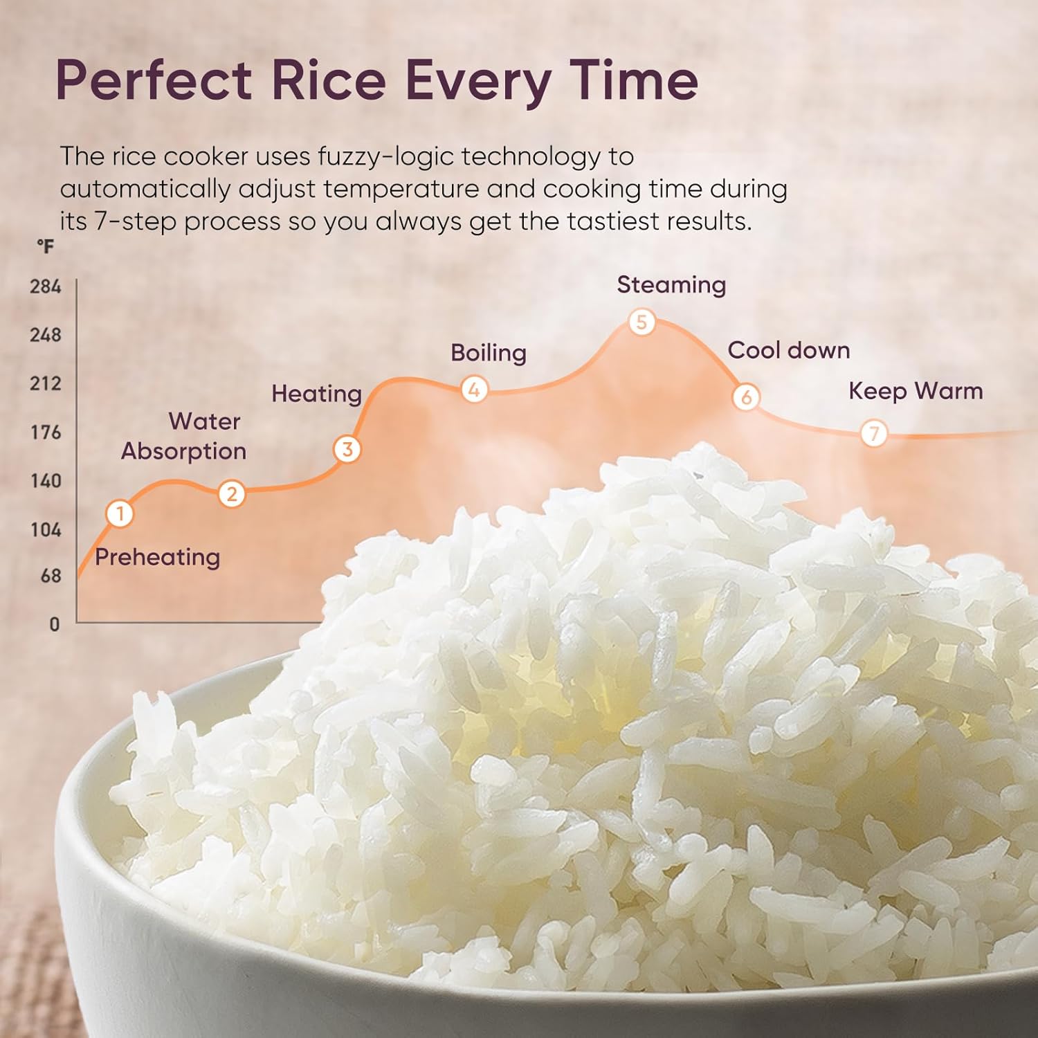 Thumbnail 2 de COSORI Rice Cooker 10 Cup 🍚