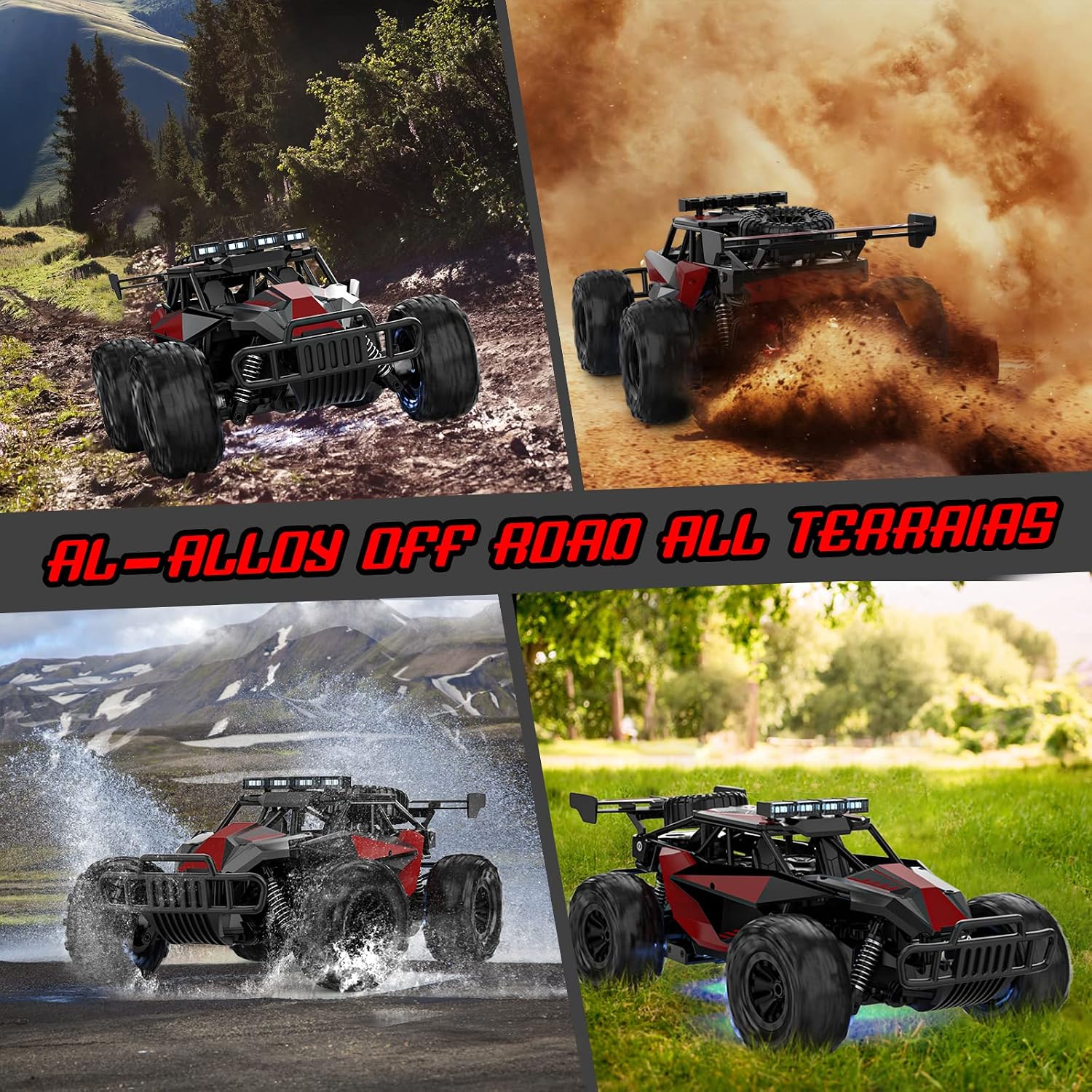 Thumbnail 5 de BLUEJAY 1809 RC Monster Truck, 1:12 Scale, 33 km/h, 2.4 GHz