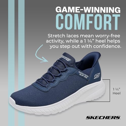 Thumbnail 1 de Skechers Men's Bobs Squad Chaos Daily Hype Trainer – Navy (UK 9)