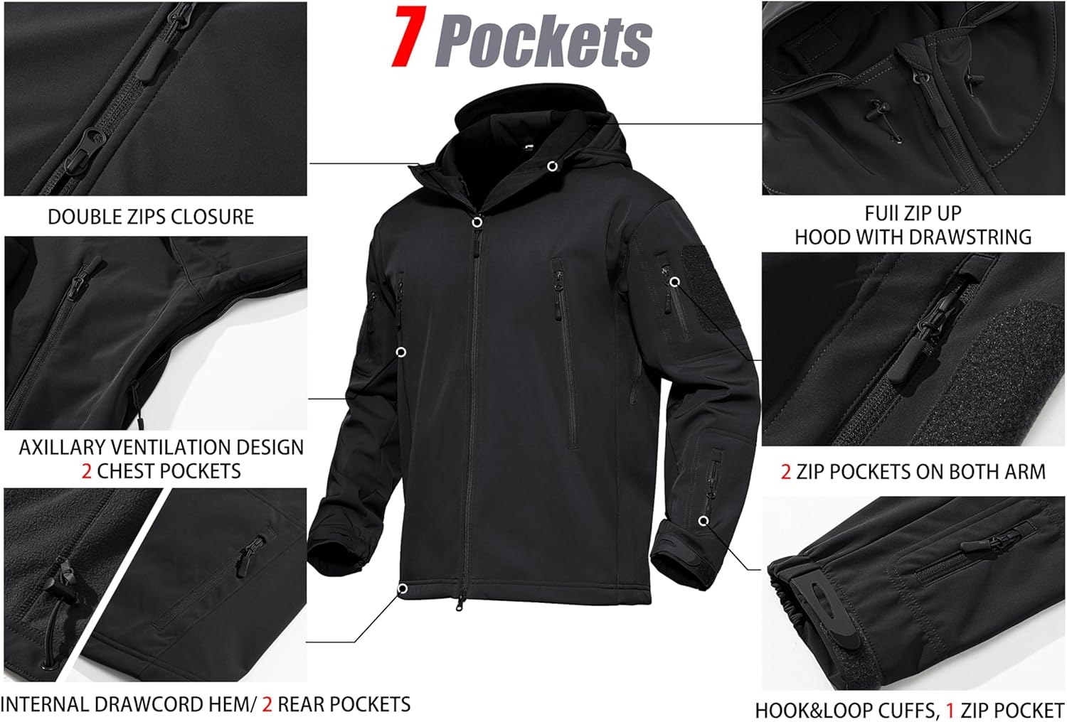 Thumbnail 5 de MAGCOMSEN Men's Tactical Jacket