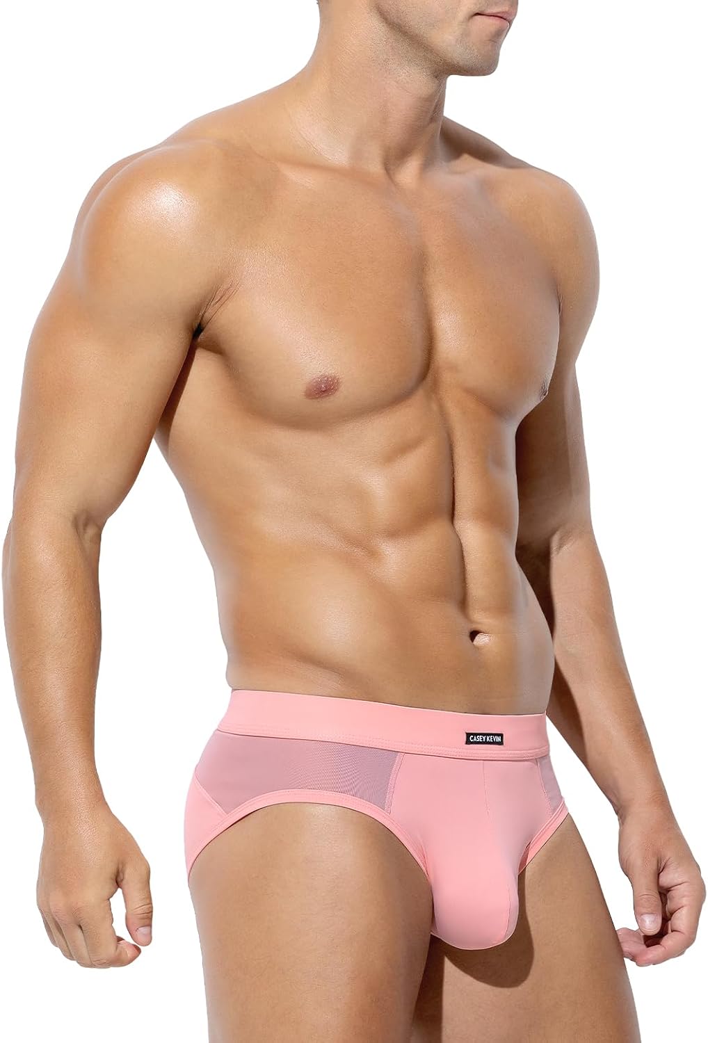 Thumbnail 6 de Mauro Kane Men's Ice Silk Mesh Briefs - 3 Pack