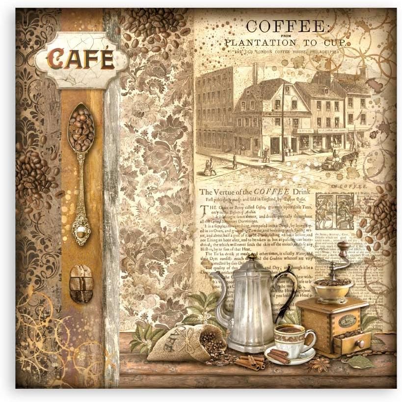 Thumbnail 7 de Scrapbooking Pad 22 hojas 12" x 12" Café y Chocolate 📓
