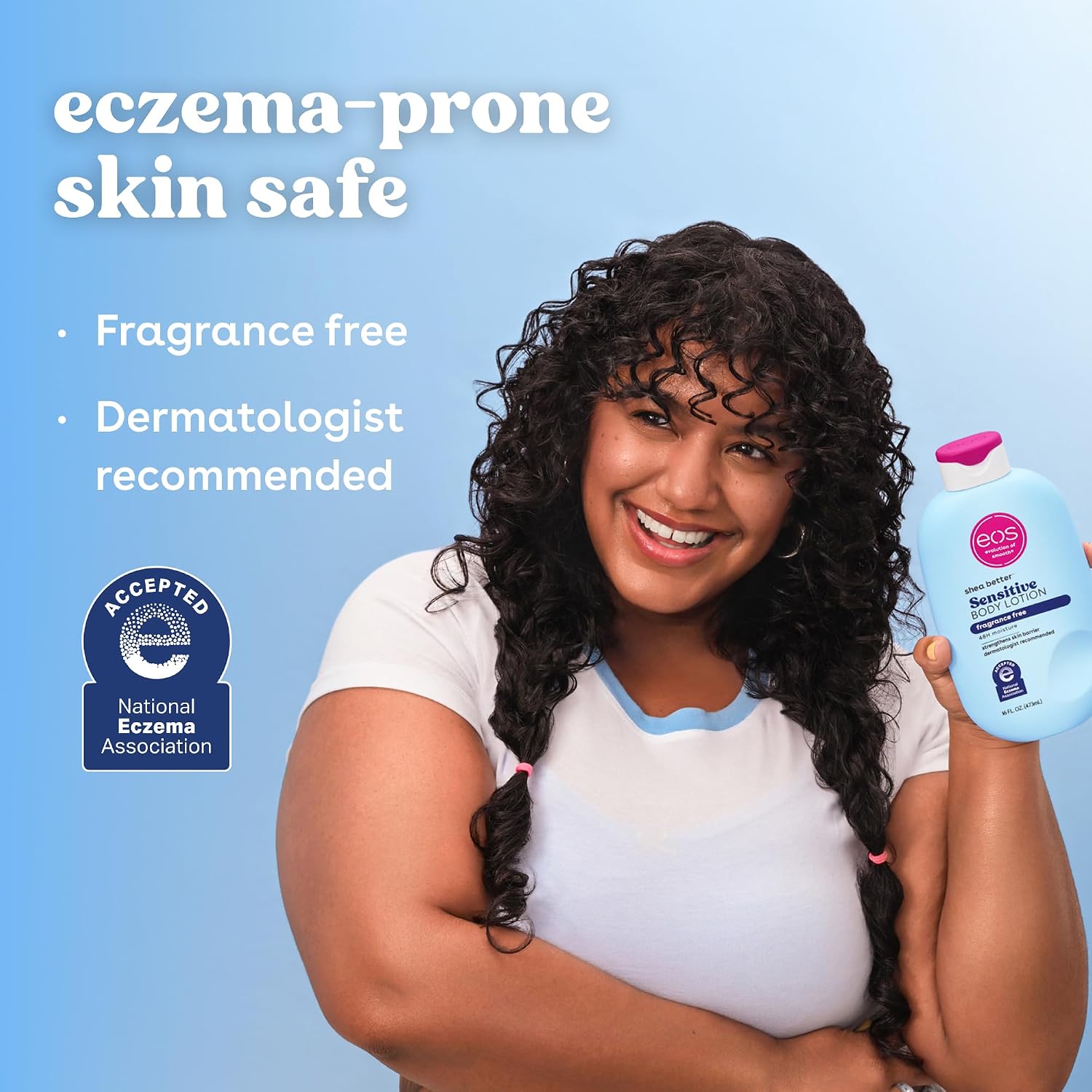 Thumbnail 2 de EOS Shea Better Sensitive Skin Body Lotion – Fragrance-Free, 16 fl oz