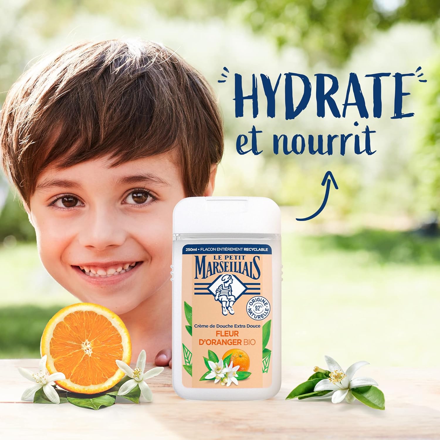 Detalle 2 de Le Petit Marseillais Crème douche 6x250 ml