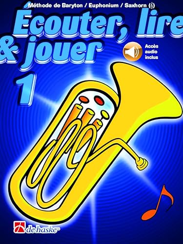 Detalle de Écouter, lire & jouer 1 - Baryton/Euphonium/Saxhorn TC de Jean Castelain | Méthode avec audio en ligne
