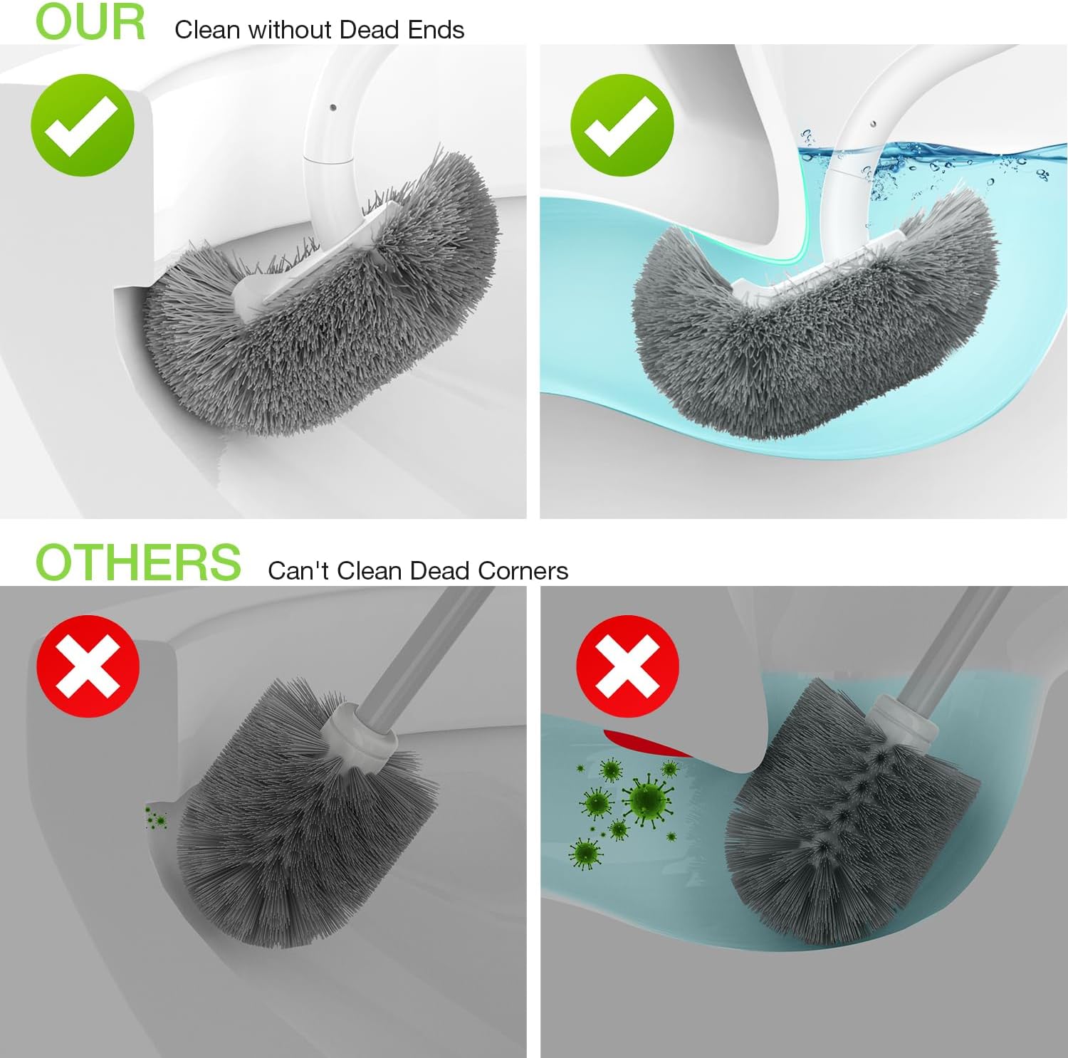 Detalle 2 de OSCIOSS Toilet Brush Set, ABS