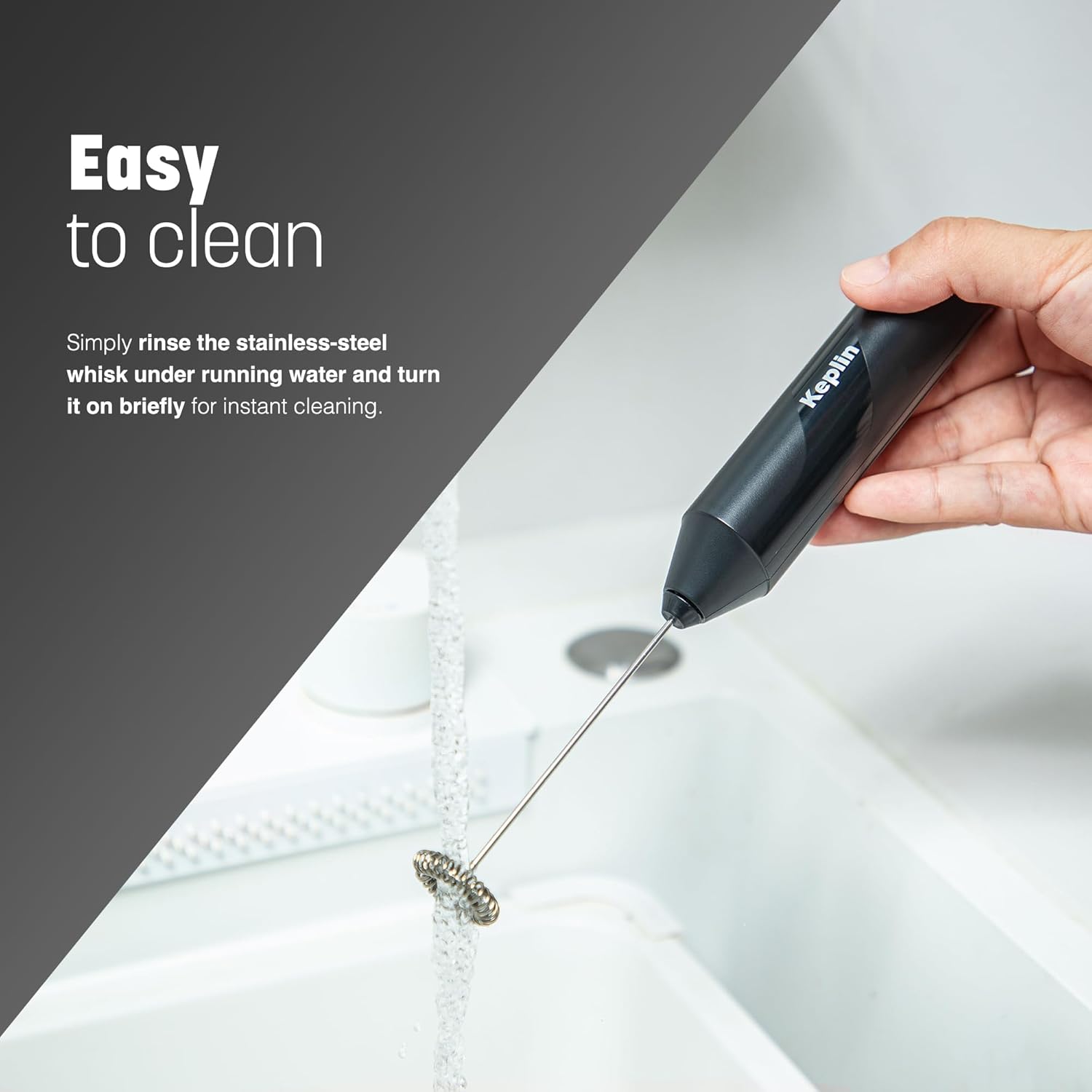Thumbnail 4 de Keplin Handheld Milk Frother 1x Portable