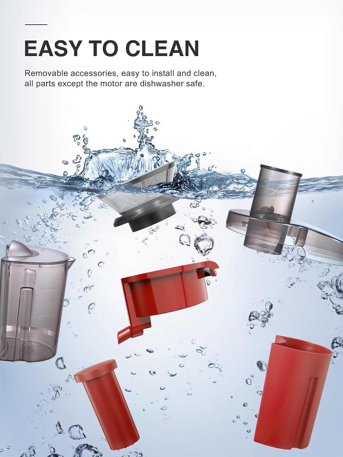 Detalle 2 de QCen Centrifugal Juicer 500W