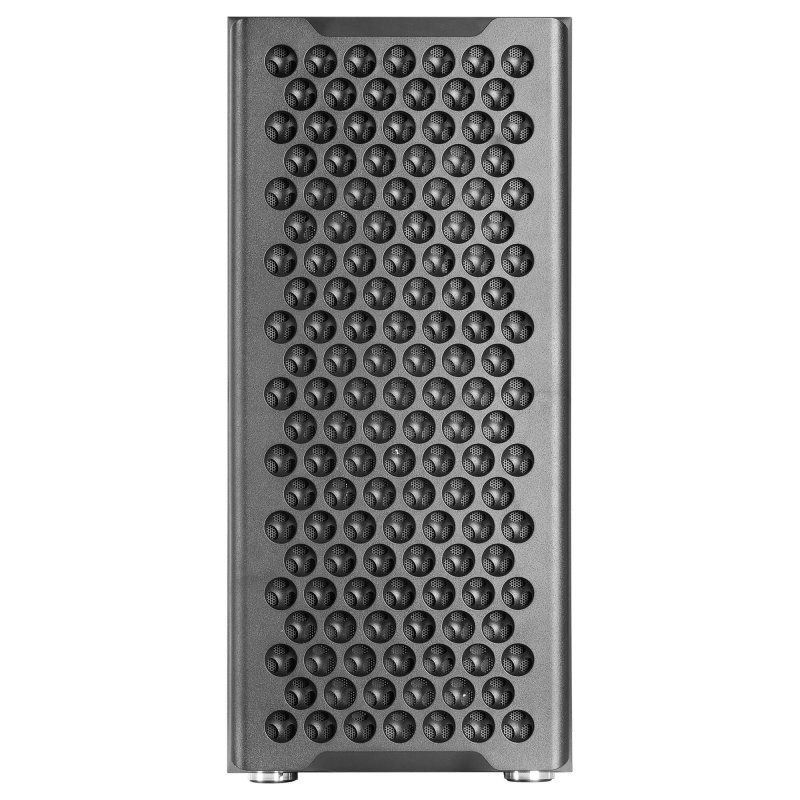 Detalle de Mars Gaming MC-iPRO: Caja PC ATX con rejilla frontal 3D y panel de cristal templado