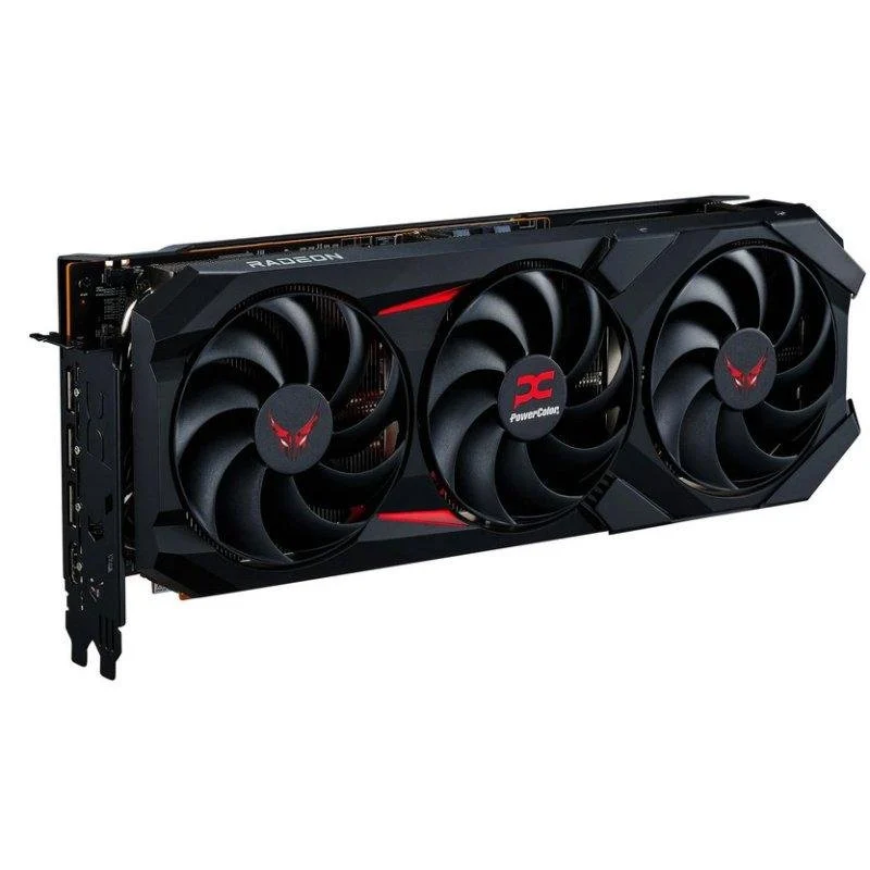 Detalle de PowerColor Radeon RX 9070 GRE Red Devil 12GB GDDR6 ARGB Dual BIOS