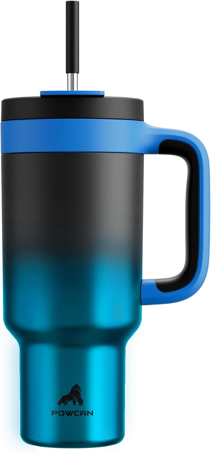 Detalle de POWCAN Insulated Tumbler 40 oz