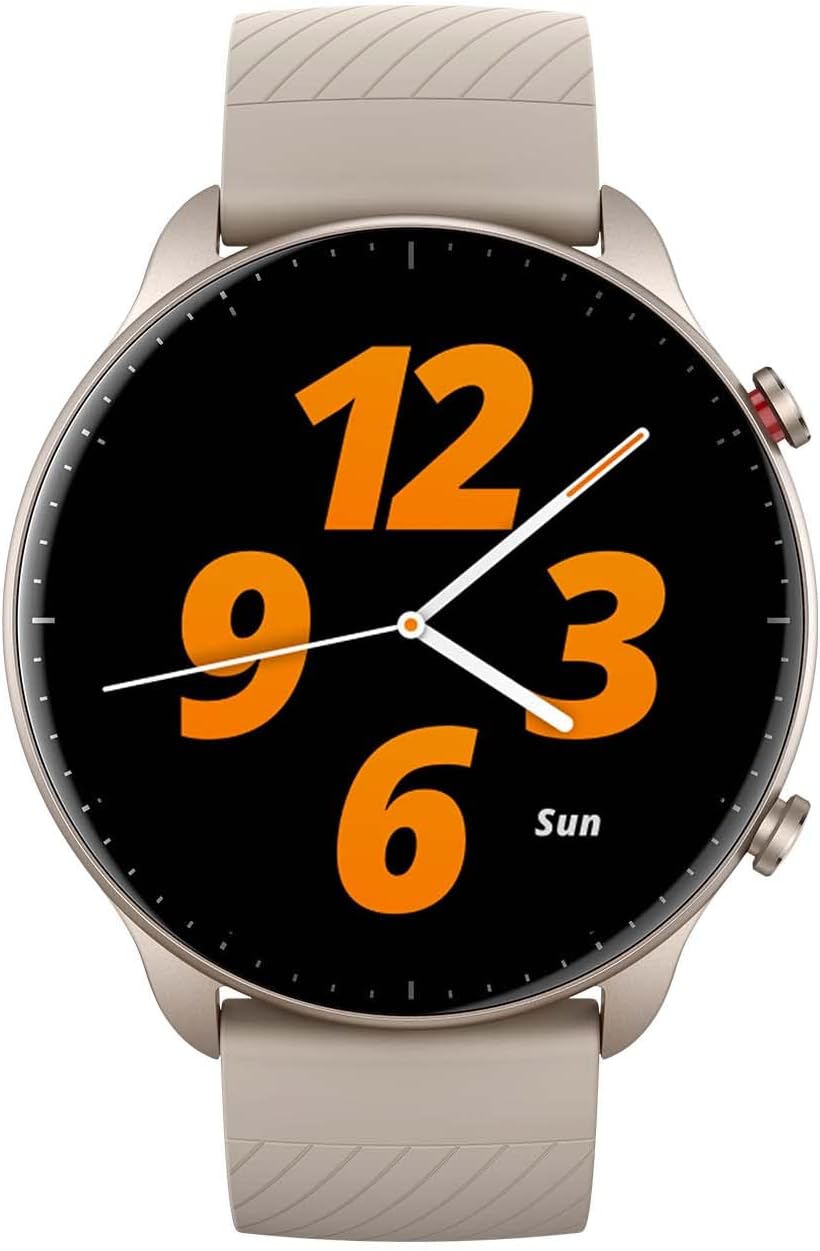 Detalle de Amazfit GTR 2 New Version Smart Watch (Grey) with Bluetooth Calls, 90+ Sports Modes, Alexa Built-in