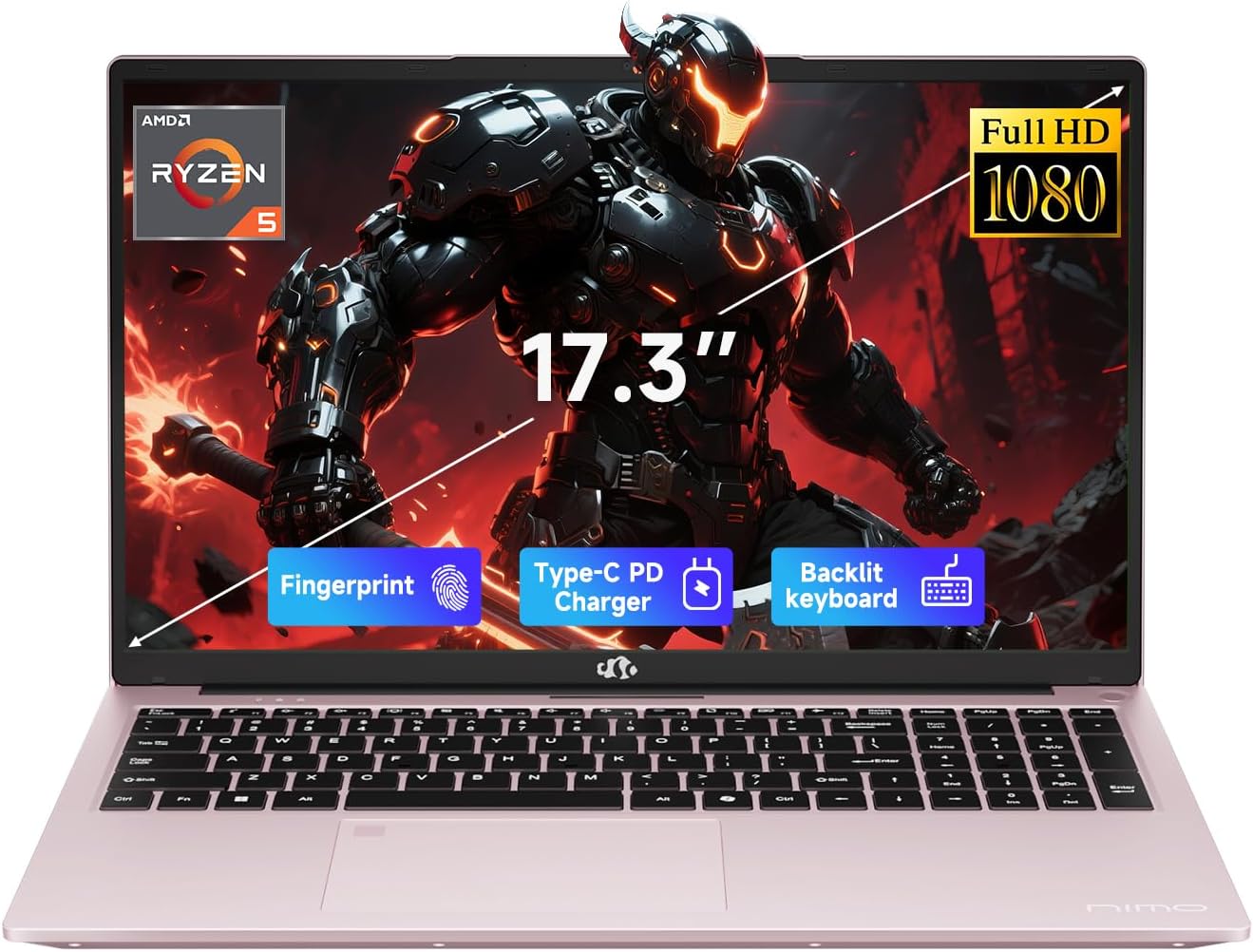 Detalle de NIMO 17.3-inch laptop