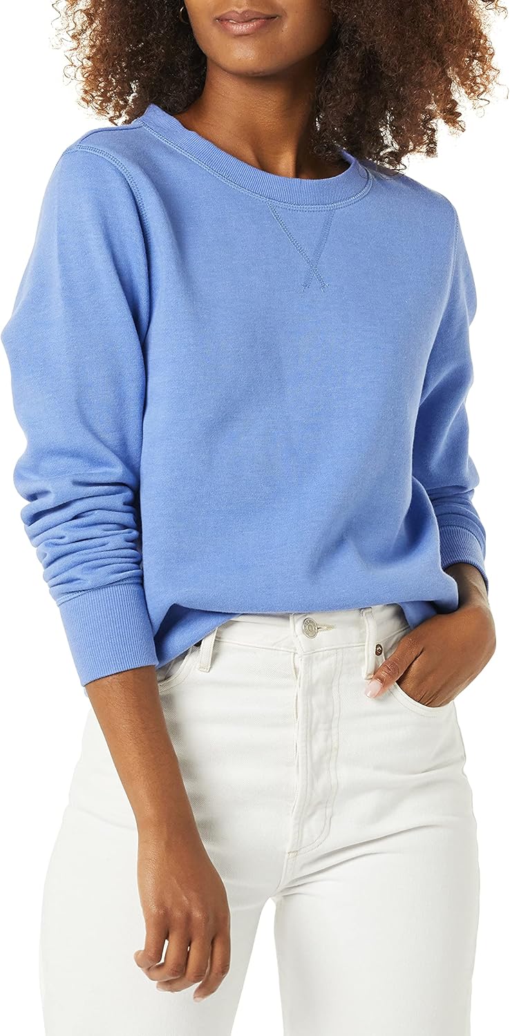 Thumbnail 6 de Amazon Essentials Damen Fleece-Sweatshirt zum Überziehen mit Rundhalsausschnitt (French Terry, in Übergröße erhältlich)