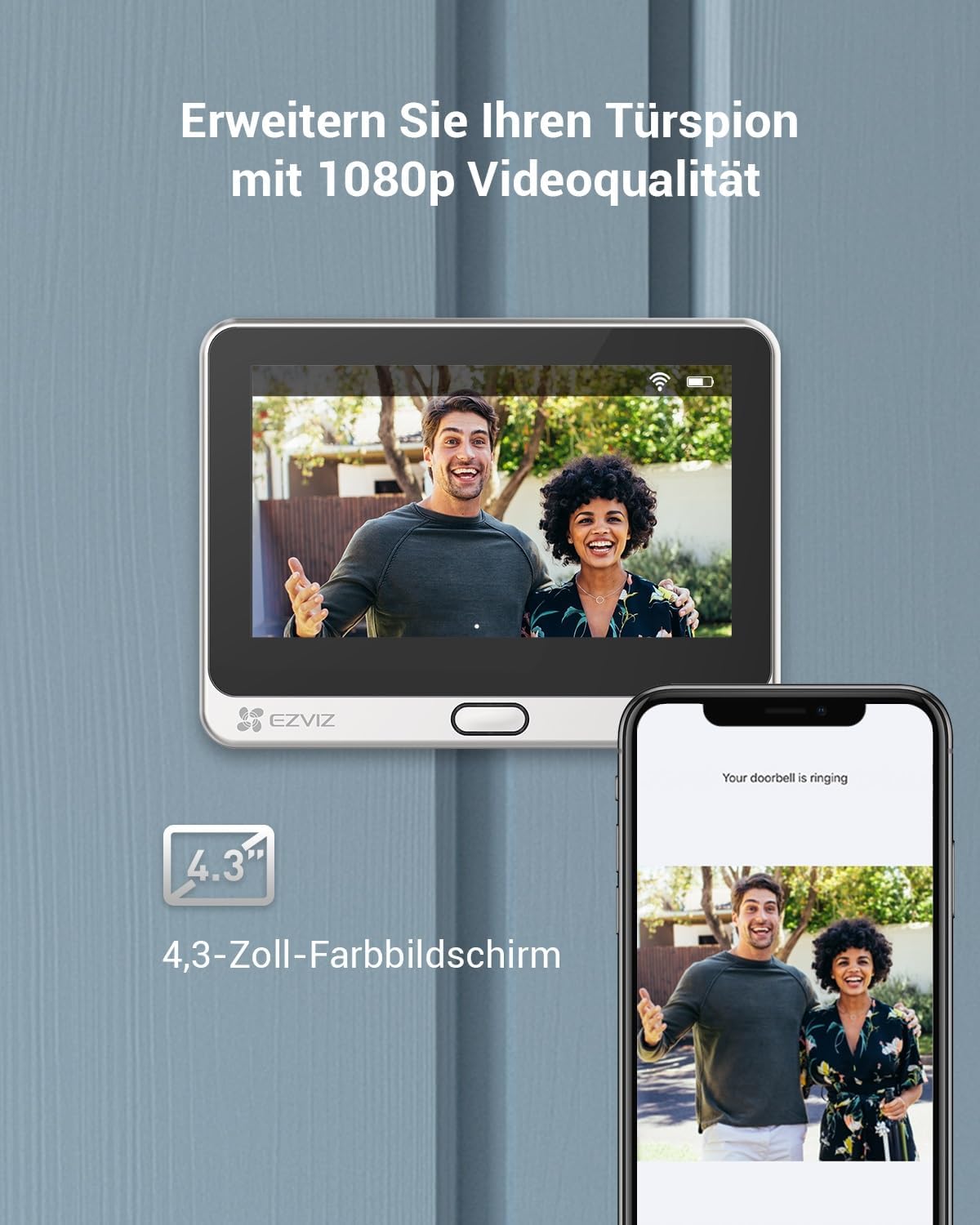 Thumbnail 2 de EZVIZ DP2C WLAN Türklingel
