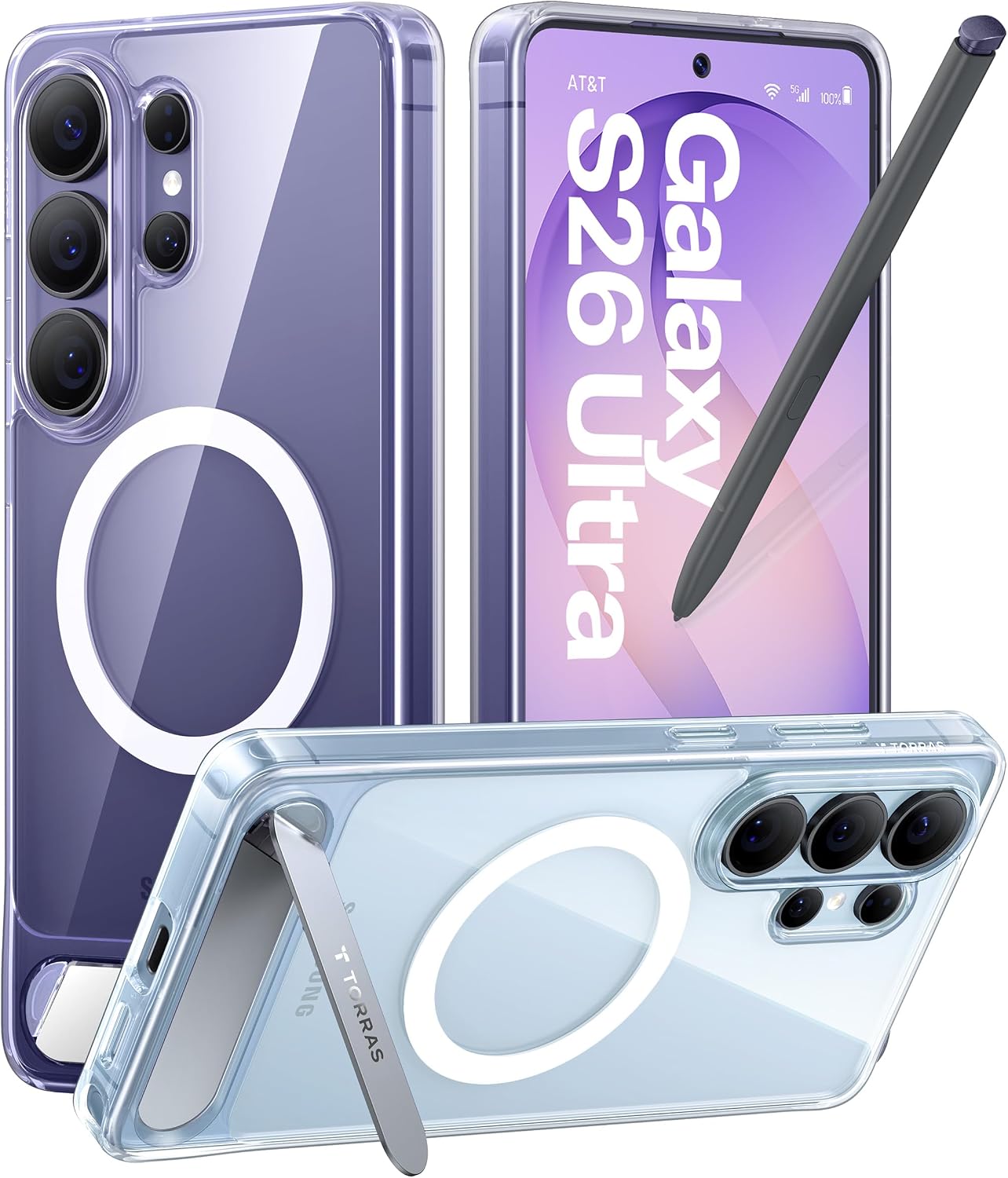 Detalle de TORRAS Ostand L1 Samsung S26 Ultra case